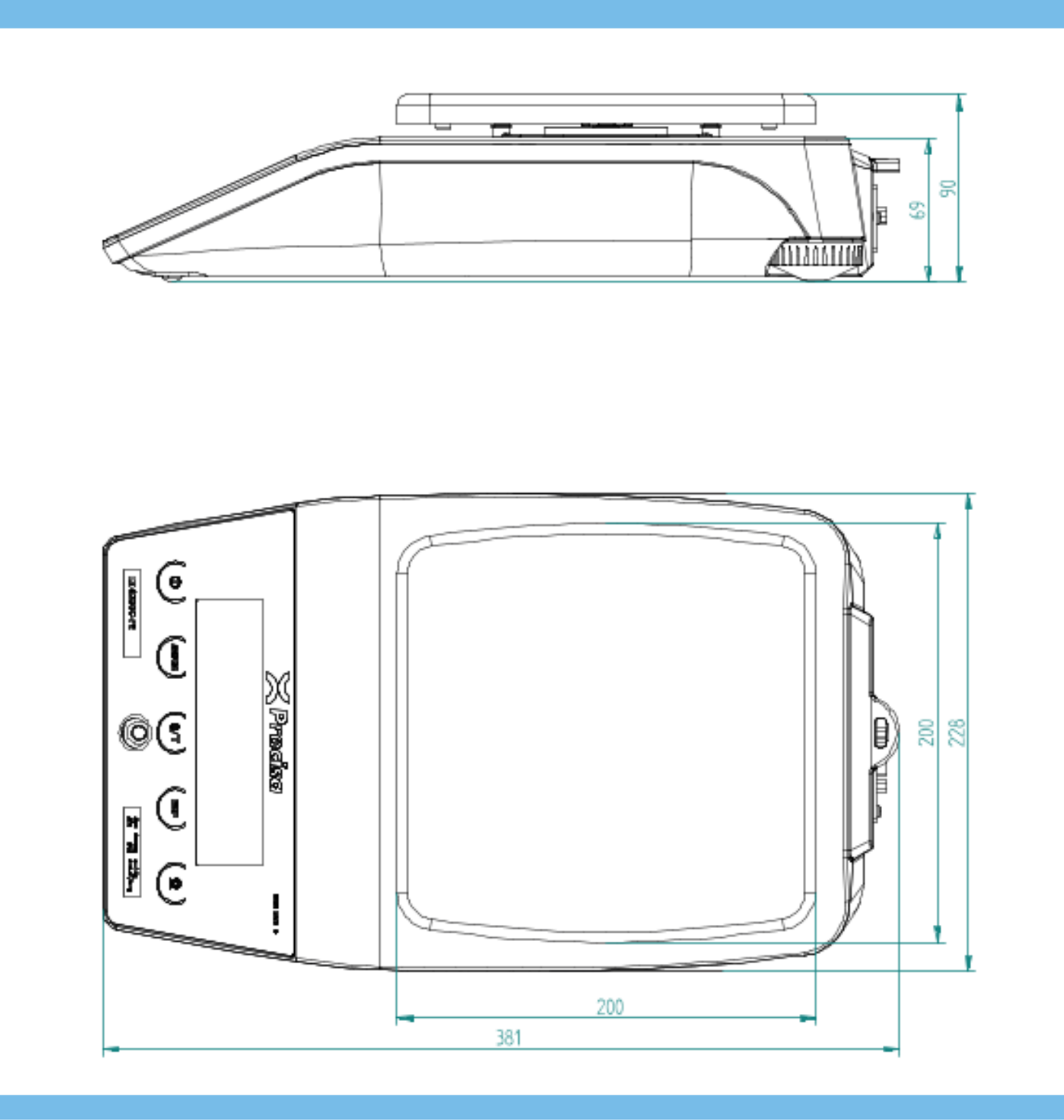precisa ls 2200c scs boyutları