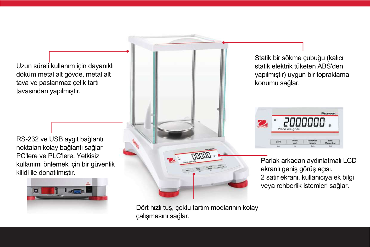 ohaus px serisi