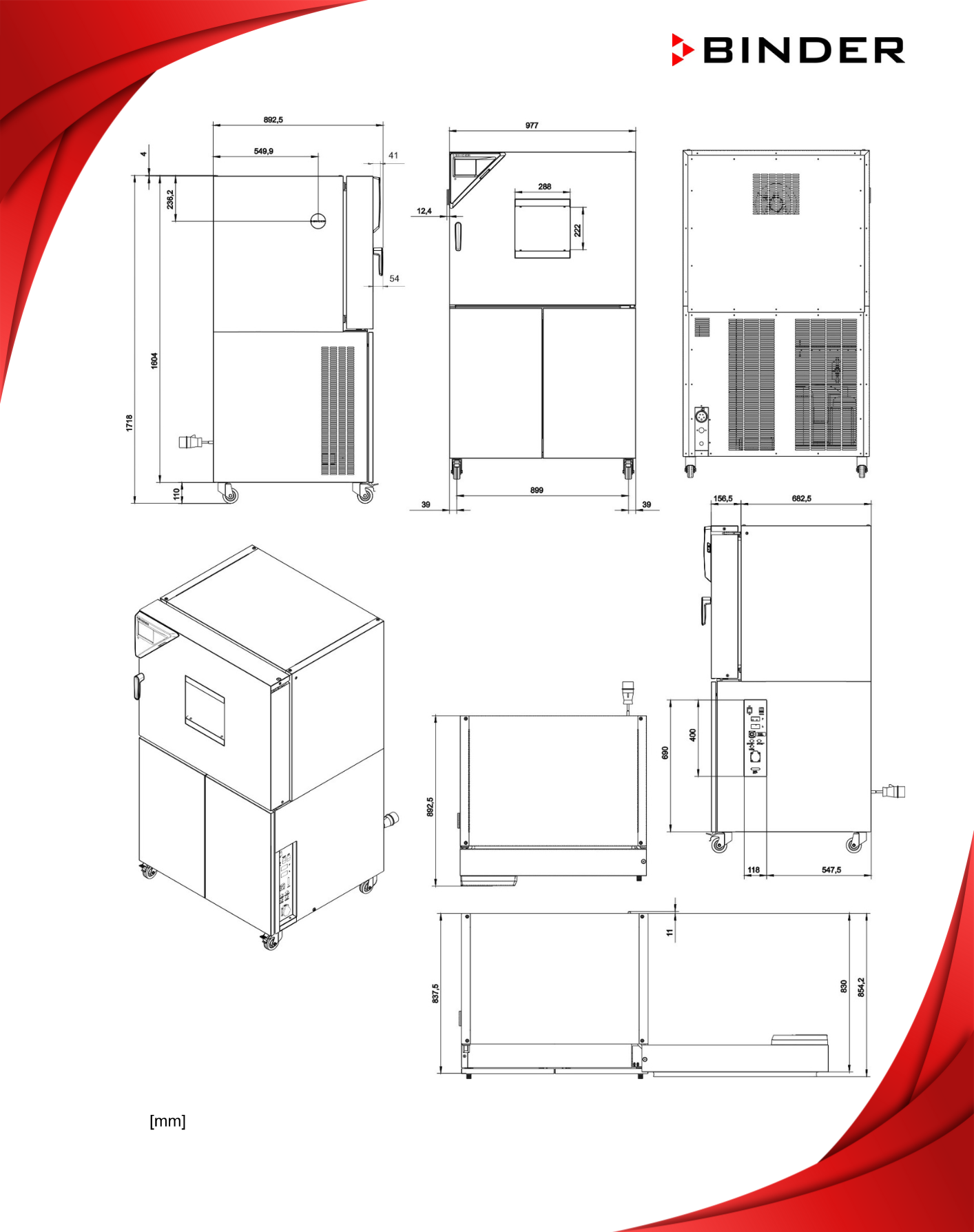binder mk 115 boyutu