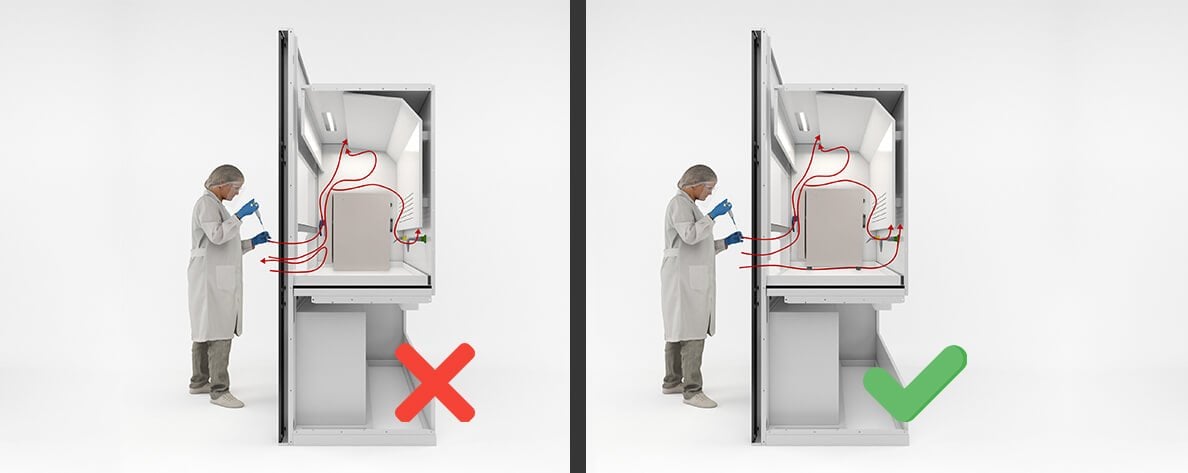 fume hood chemical conditions of chemical working how should it be