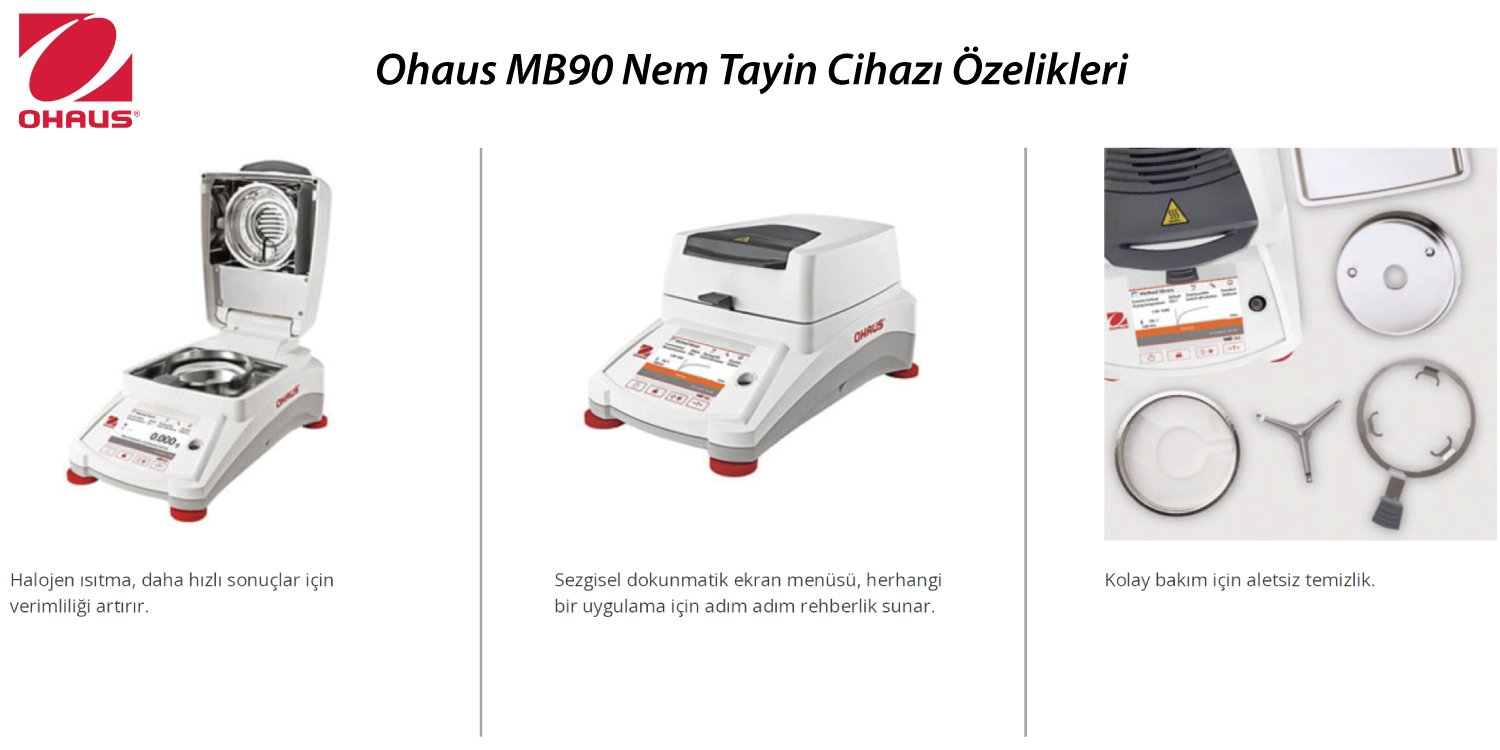 ohaus-mb90-nem-tayin-cihazi-genel-ozellikleri